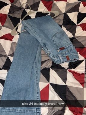 7 For All Mankind Light Blue High-Rise Women’s Jeans